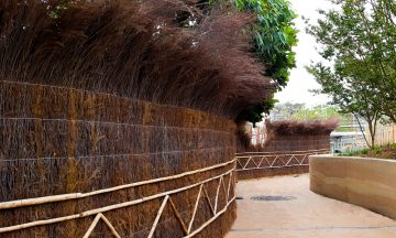 Winner Innovation and Excellence in Commercial/Industrial Fencing - Taronga Zoo African Savannah Exhibit by Brushwood Fencing